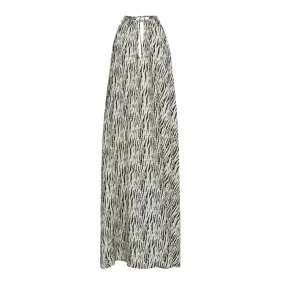 Co Couture, 36335 Carola plunge strap dress, 1196 off white/black