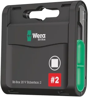 WERA BITBOX 20 V BINNENVIERKANT # 2X25MM 20ST  057790
